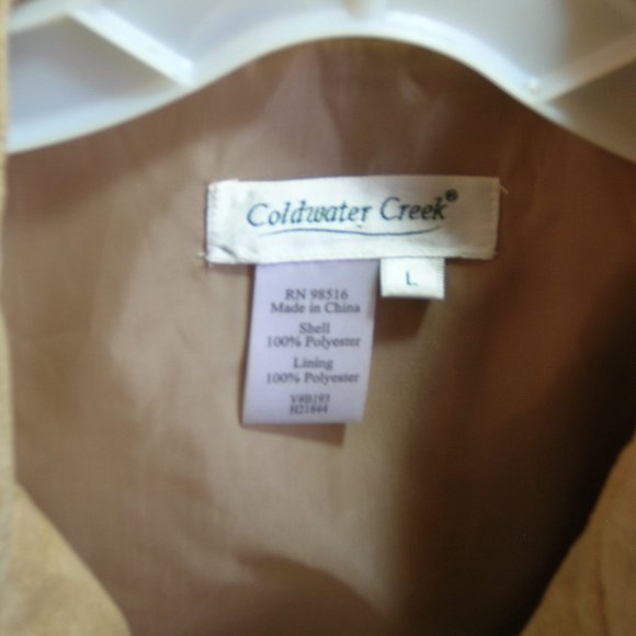 Coldwater Creek Faux Suede Jacket - Picture 7 of 8